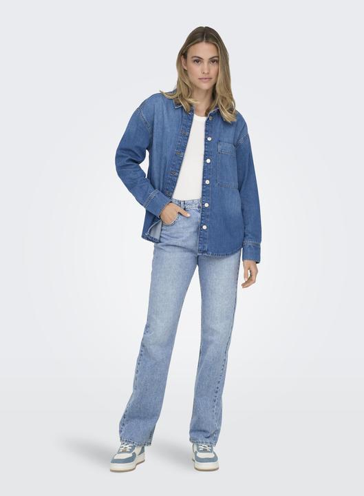 Immagine prodotto Only ONLBILLIE Jeans a vita alta e taglio dritto Jeans dalla vestibilità dritta (W27/L30)