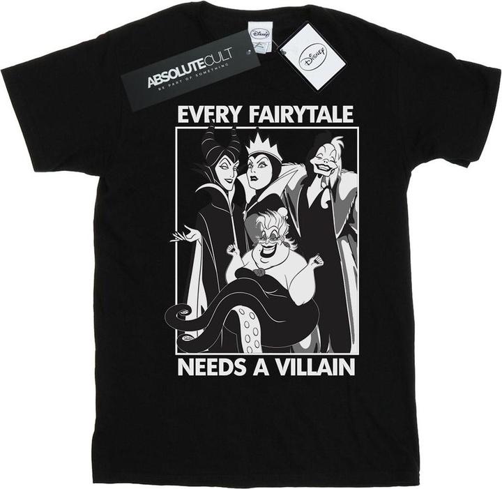 Disney Every Fairy Tale Needs A Villain TShirt Mädchen