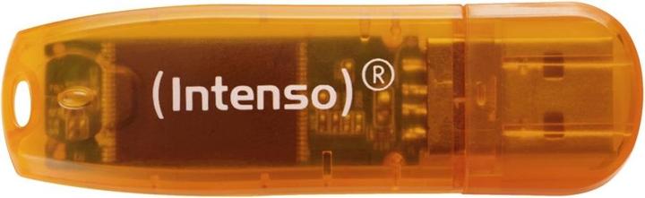 Actual product image Intenso Rainbow 2 x 64GB USB2 Orange (64 GB, USB-A)