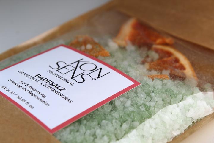 Produktbild Konsens Badesalz mit Grapefruit & Zitronengras (Badesalz)