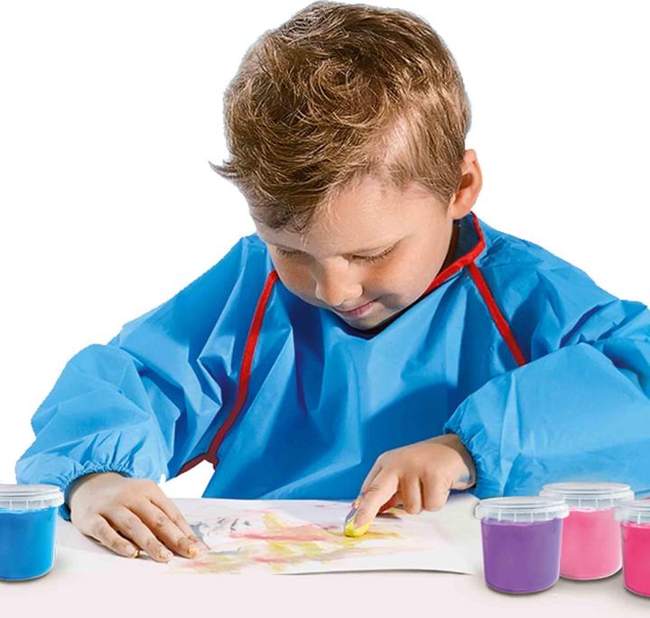 Actual product image Ses Finger paint trend colours, 4x110ml (Rose, Violet, Blue, Pink, 440 ml)