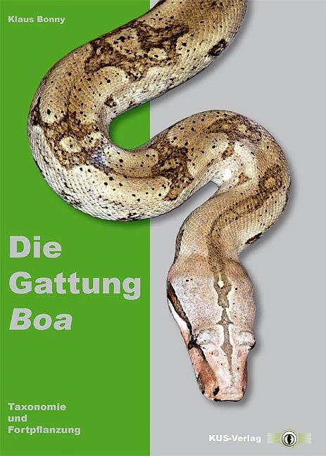 Die Gattung Boa (German, Klaus Bonny, 2007)