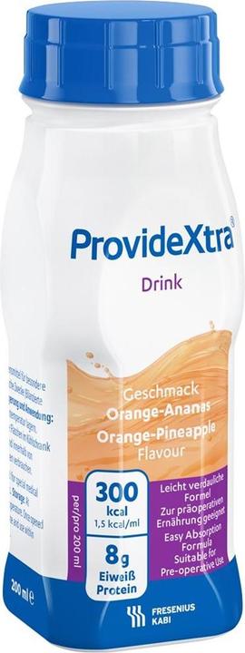 Actual product image Provide Xtra Drink Orange Pineapple (4x200ml) (4 Piece, Liquid, 1002 g)