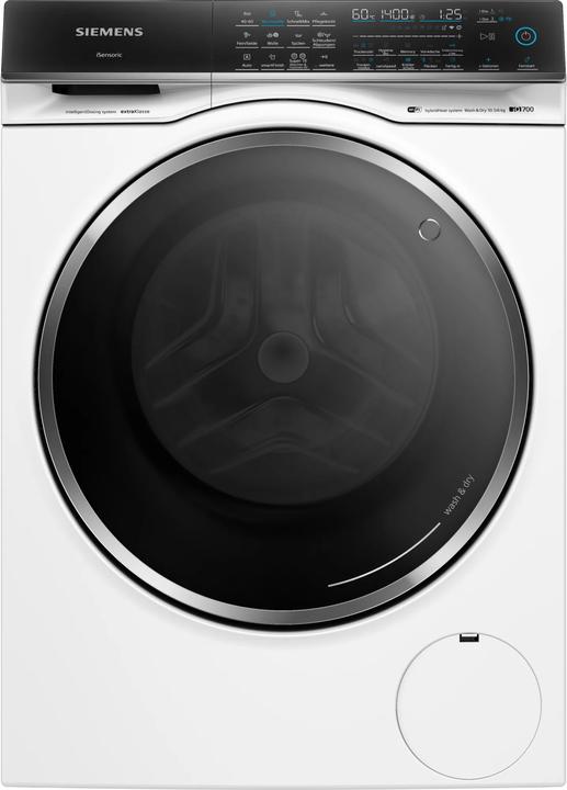 Siemens iQ700, Lave-linge séchant, 10.5/6 kg, 1400 rpm, WN54C2A90