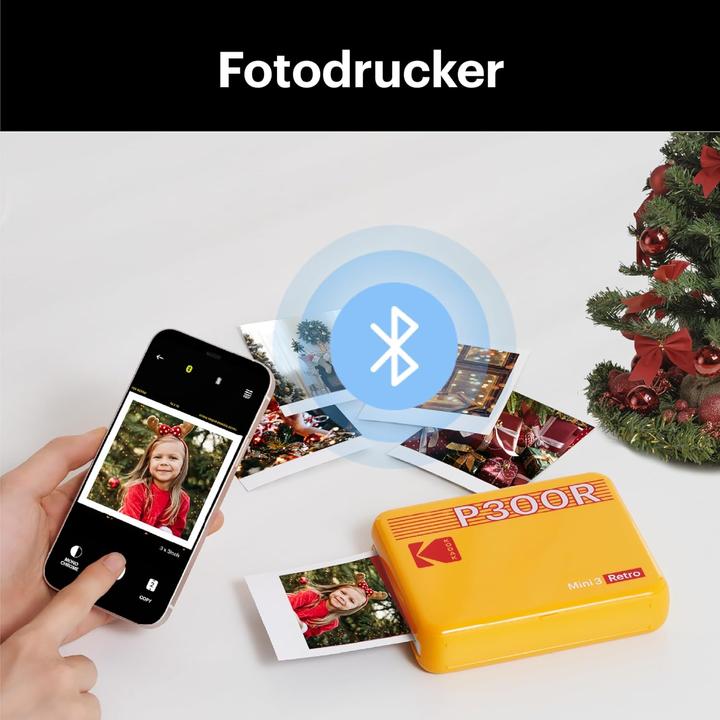 Actual product image Kodak Mini 3 Square Retro (Thermal printing, Colour)