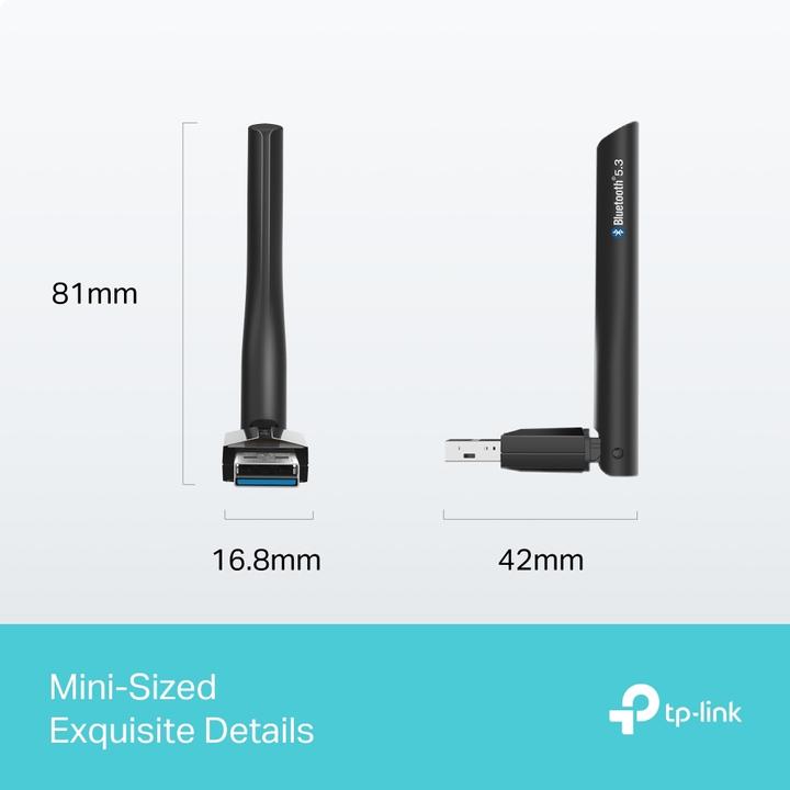 Actual product image TP-Link Bluetooth 5.3 USB Adapter (Channels)