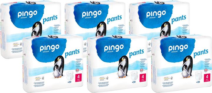 Actual product image Pingo Pants (Size 4, Monthly box, 180 Piece)