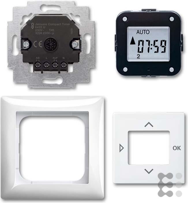 Image du produit Busch-Jaeger Busch-Jäger Compact blind timer, set complet, gestion des stores, commande des stores sans esclave