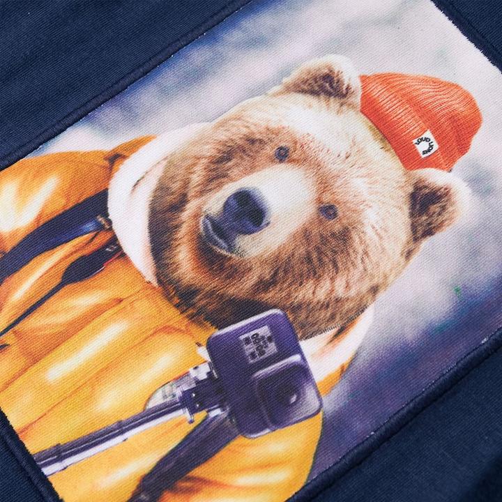 Immagine prodotto VidaXL Camicia da bambino a maniche lunghe blu navy melange 128,Materiale: 100 (128)