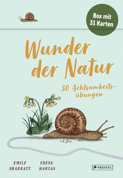 Produktbild Wunder der Natur - 30 Achtsamkeitsübungen (Deutsch, Freya Hartas, Emily Sharratt, 2021)