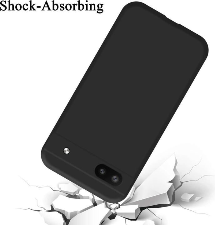 Productafbeelding Cadorabo Hoesje voor Google PIXEL 6A TPU Vloeibaar Siliconen Hoesje (Google Pixel 6a)