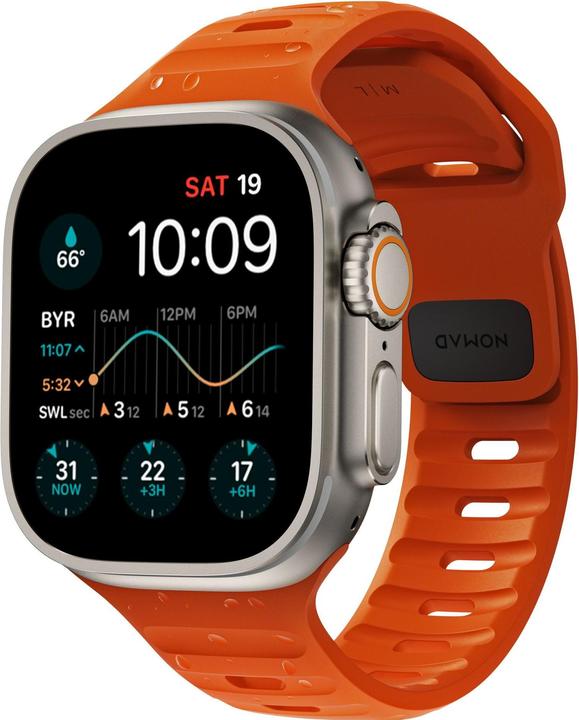 Actual product image Nomad Sport Band 42/44/45/49mm Ultra (49 mm, Plastic, Rubber)