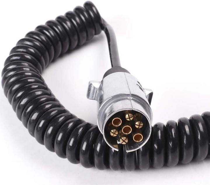 Produktbild Etuker Anhänger Verlängerungskabel 7-polig, 2m Spiraladapter