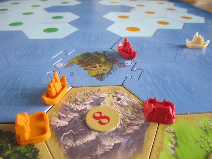 Actual product image Kosmos The Settlers of Catan: Explorers & Pirates (German)