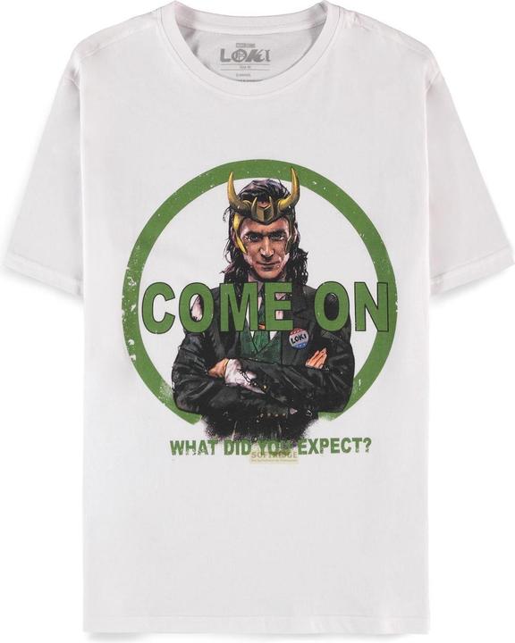 Difuzed Marvel - Loki - Men's Short Sleeved T-shirt - 2XL (XXL)
