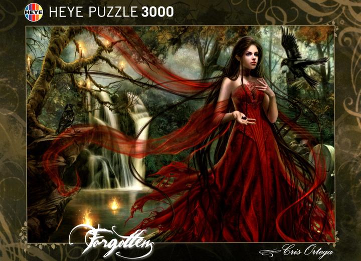 Actual product image Heye Cris Ortega: Red - Puzzle (3000 pieces)
