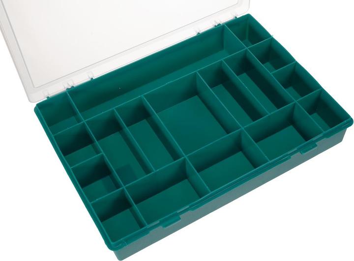 Image du produit Velleman - Boîte de Rangement - 330 x 274 x 54 mm - 17 Compartiments