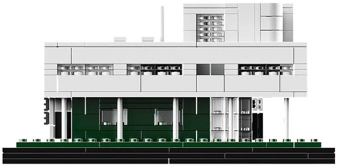 Actual product image LEGO Architecture Villa Savoye (21014, LEGO Architecture)