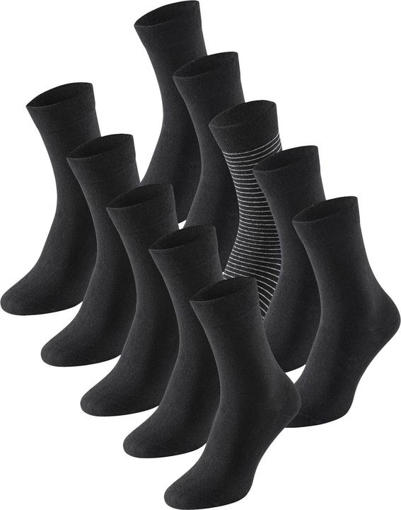 Schiesser Freizeitsocken Cotton Fit (10er Pack, 35 - 38)