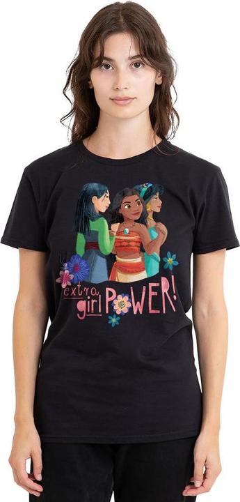 Immagine prodotto Disney Princess Extra Girl Power! Maglietta Mulan Moana Jasmine Adulto Unisex (XXL)