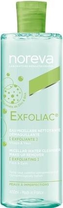 Noreva Italia Exfoliac Micellar Cleansing Exfoliating Water 400ml (Reinigungsmilch, 400 ml)