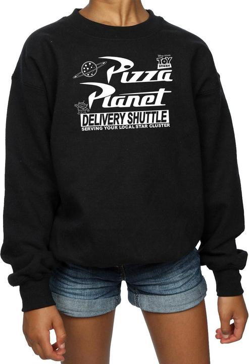 Disney Toy Story Pizza Planet Logo Sweatshirt Mädchen