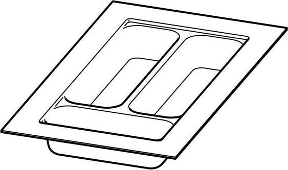 Image du produit Hettich Plateaux à couverts OrgaTray 440