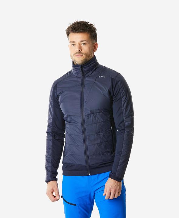 Quechua Fleecejacke Herren Hybridjacke warm Winterwandern - SH900 Mountain