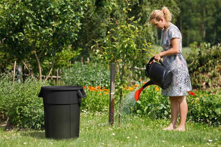Actual product image Rotho TITAN waste garbage can (120 l)
