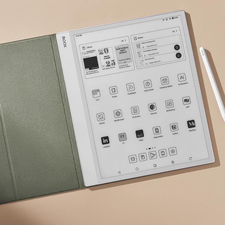 Actual product image Onyx BOOX Note Max Magnetic Cover