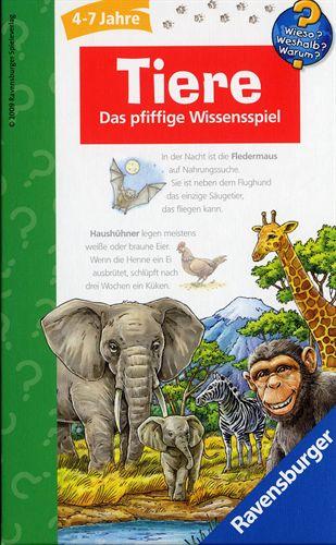 Produktbild Ravensburger Wieso? Weshalb? Warum? Tiere (Deutsch)