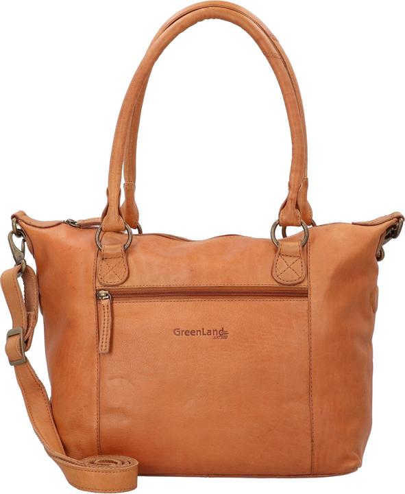 Greenland Nature Schultertasche Leder 33 cm