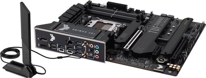 Actual product image ASUS TUF GAMING X670E-PLUS WIFI (AM5, AMD X670E, ATX)