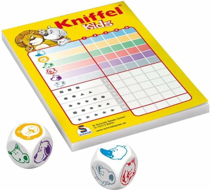 Image du produit Schmidt Spiele Boîte en métal pour les enfants Yahtzee (Allemand, Français, Italien)