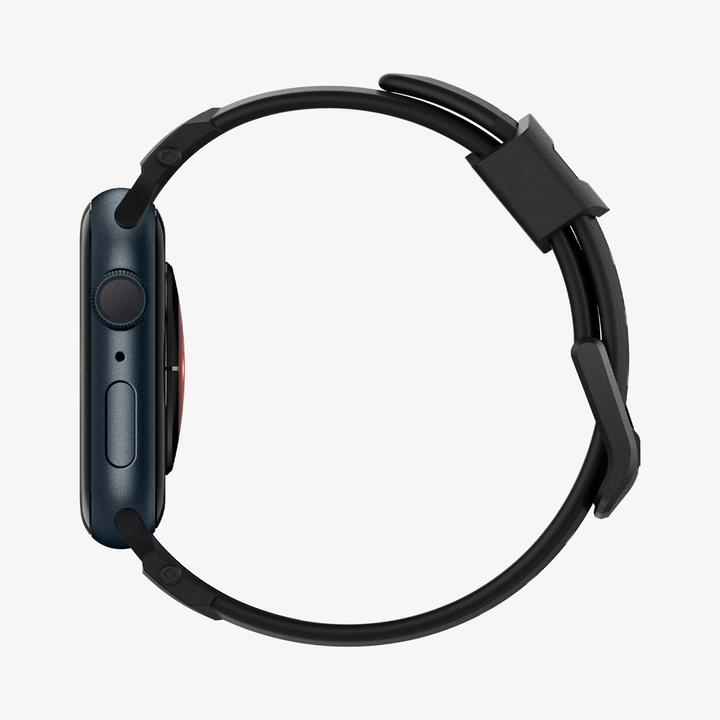 Image du produit Spigen BANDE RUGGED Apple Watch 4/5/6/7/8/SE (38/40/41MM) MATTE BLACK (38 mm, 40 mm, 41 mm, Polyuréthanes thermoplastiques (TPU))