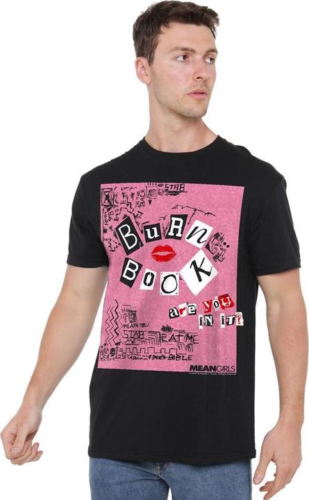 Immagine prodotto Mean Girls Burn Book Maglietta Uomo (4XL)