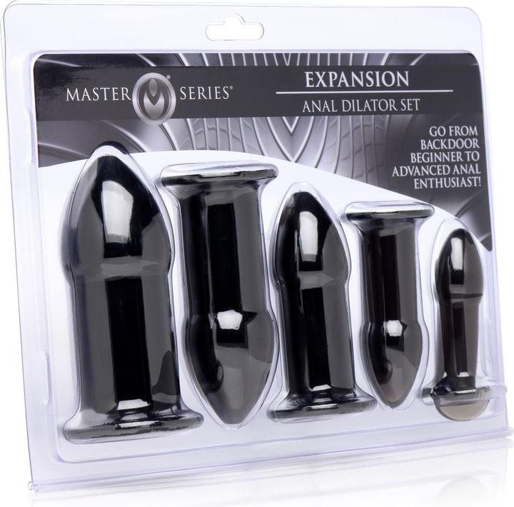 Actual product image Master Series Expansion Anal Dilator Set