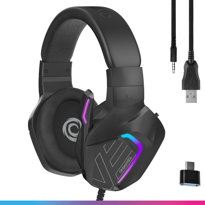Image du produit Oniverse Gaming Headset Meteor - Carbon Black (Filaire)