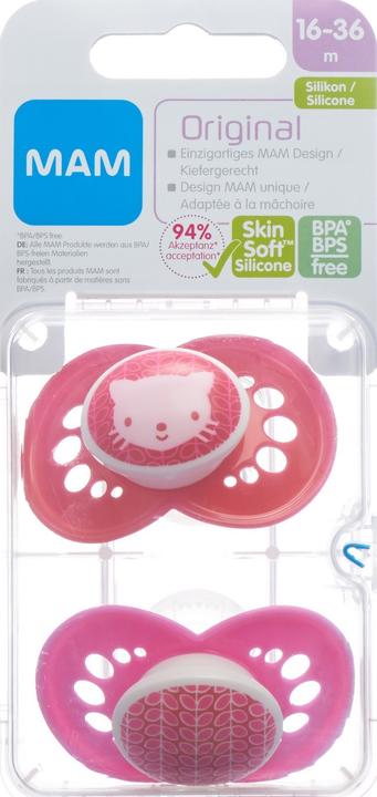 Actual product image MAM Original Girl (2 x, from 3 yrs.)
