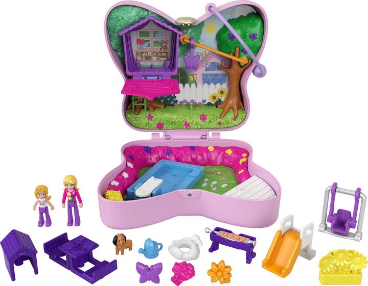 Actual product image Polly Pocket Backyard Butterfly