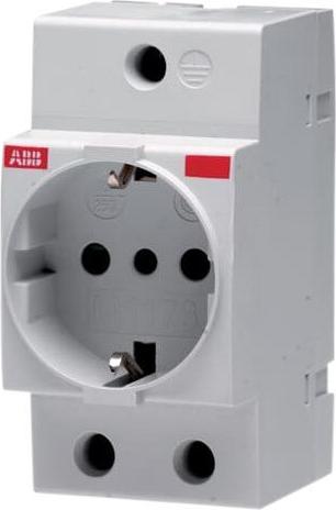 ABB Steckdose REG 250V/AC 16A Schutzkontakt 2CSM110000R0701