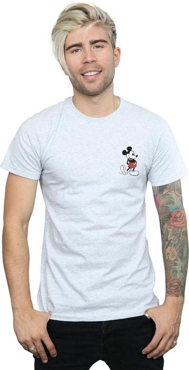 Immagine prodotto Disney Mickey Mouse Kickin Retro Chest Maglietta Uomo (M)