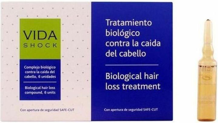 Luxana VIDA SHOCK anticaída estuche 6 ampollas x 10 ml (60 ml)