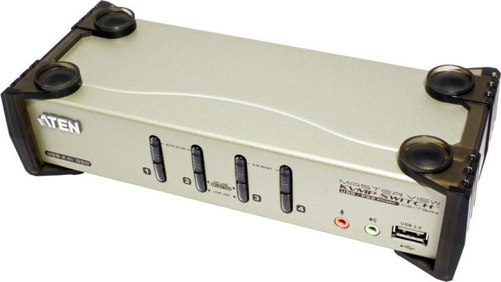 Produktbild Aten CS1734B, 4-Port KVM Switch mit 2 Port USB Hub