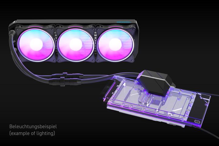 Produktbild Alphacool Eiswolf 2 AIO - 360mm RTX 3090 TI Strix/TUF mit Backplate