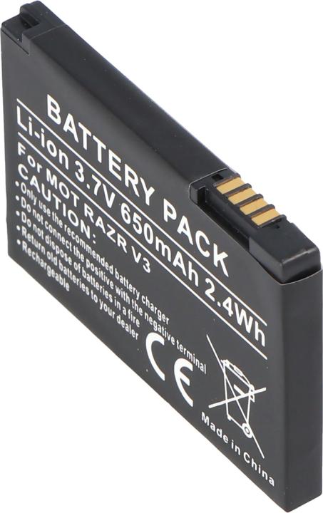 Image du produit AccuCell Akku Motorola Razr V3i DG, PEBL, SNN5696