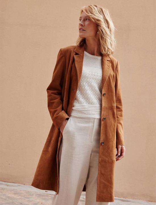 Immagine prodotto Anne Weyburn Cappotto in pelle di capra con bottoni (42)