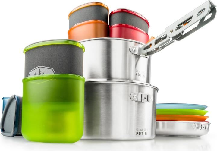 Produktbild GSI Glacier Stainless Camper Cooking Set