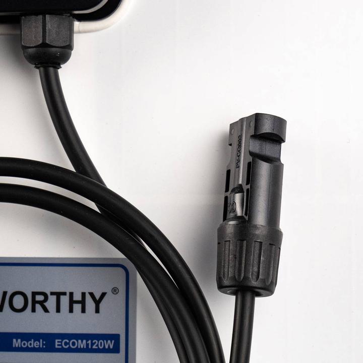 Produktbild Eco-Worthy Eco Worthy 120Wp 12V Solarmodul Monokristallin fester Rahmen (120 W, 7 kg)
