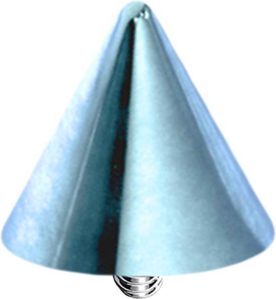 Immagine prodotto Star Piercing Cono di ancoraggio dermico azzurro (senza ottone, Acciaio chirurgico 316L)